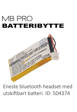 Sennheiser DW & MB serie - Ekstra batteri