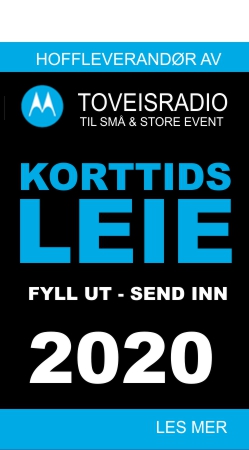 KORTTIDSLEIE RADIOSAMBAND