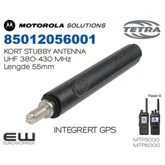Motorola Kort UHF Antenne (85012056001) (380-430 MHz) (MTP3000, MTP600