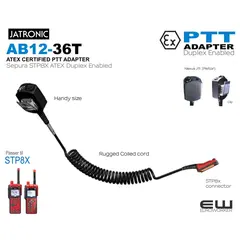 Jatronic AB12 Atex PTT for Sepura STP8X
