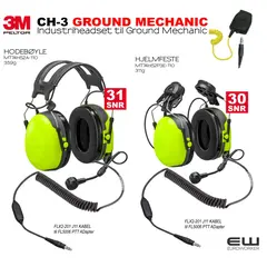 PELTOR CH-3 FLX2-201 - GROUND MECHANIC