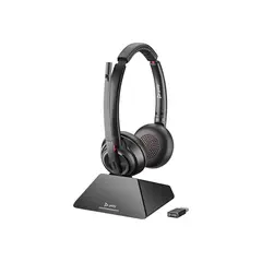 Poly Savi S8220 USB Dect Headset (ANC, 180m, DECT USB-dongle)