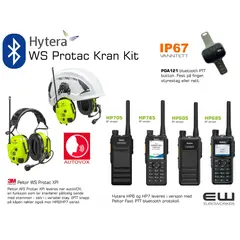 Hytera & Peltor Bluetooth Operatør Kit (HP605, HP685, HP705, HP785)