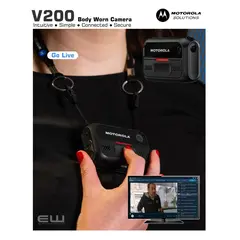 Motorola V200 Safety & Security Body Worn Camera