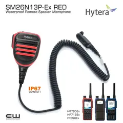 SM26N13P-Ex RED Hytera SM26N13P-Ex Atex RSM (PD795Ex, DP715Ex, PT890Ex)