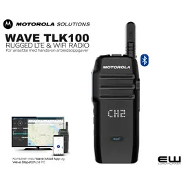 Motorola TLK100i SIM Free Radio (4G, WiFi)