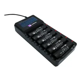 Produkt:
Produktbeskrivelse: 	REALWEAR 6 Battery Multi-Charger
Beskrivelse: 	RealWear - Batterilader - 6 x batterier lader
EAN-Kode: 	
Produsentens garanti: 	12 måneder - Bring-In Warranty
 Generelt
Produkttype: 	Batterilader
 Strømenhet
Trekk: 	Batteristatusvisning
 Støttet batteri
Max Støttet Ant: 	6
Teknologi: 	Litiumion
 Diverse
Tilleggsutstyr inkludert: 	5 strømpluggadaptere