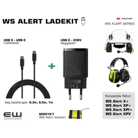Ladekit for 3M Peltor WS Alert serie