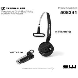 Sennheiser Presence Grey Bluetooth Headset