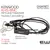 Kenwood KHS-8NC Diskrét Airtube Headset med Håndholdt PTT & Støydempet Mikrofon (NX-, TK- & TH-serie)