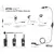 Otto Loc 1-Wire in-line PTT&Mic (DP4000 E1-1W2MF131)