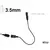 3.5mm 2-pins kabel