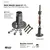 Scan Antenna Deck Mount Heavy Duty (G1"X11)