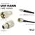 Antennekontakt UHF-hann FME-hann - PL259