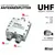 UHF Antennesplitter 350-1000MHz (Splitter & Combiner)