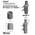 Procom 100000679 - Ground Plane GP Adaptor for LW-SS-1"