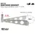 V9173 Universal Marine Antenna Mastefeste (1" - 14 TPI)
