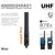 Motorola 400-520MHz 9cm UHF Stubby Atex Antenna (AN000348A01, R7Ex, UHF, 9cm, Atex)