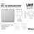 Procom 4dBi UHF 752 Outdoor PANELANTENNE (IP56)