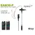 Hytera EAN30-P 1-Wire Secret Service Headset with inline mic & PTT (P50)