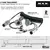 MXN 2 CAM TRAILERSET - Kit med Curled Cable Socket Kit for 2 Cameras