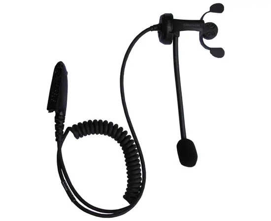 Kan leveres i modeller som kobles direkte til terminal (her Motorola). Ta kontakt for tilbud/pris (22 80 80 10) eller ordre@headset.no.