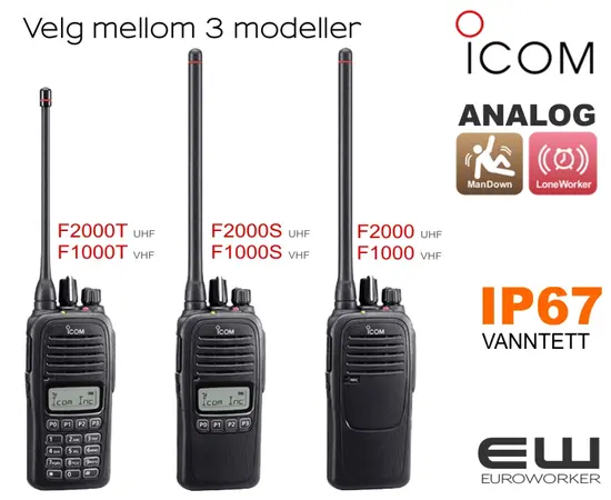 ICOM IC-F2000 UHF RADIO