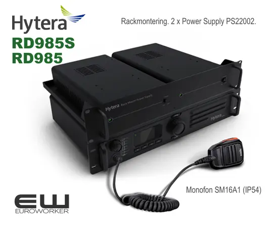 Hytera RD985 & RD985S DMR basestasjon (VHF & UHF)