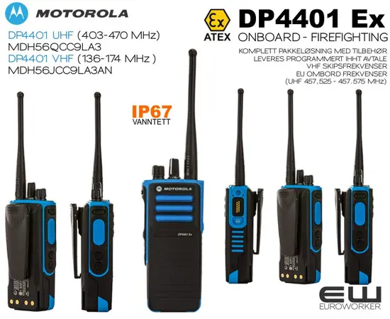 DP4401EX SOLAS A - ONBOARD FIREFIGHTING - SAVOX C 440  - 3M PELTOR TACTICAL XP