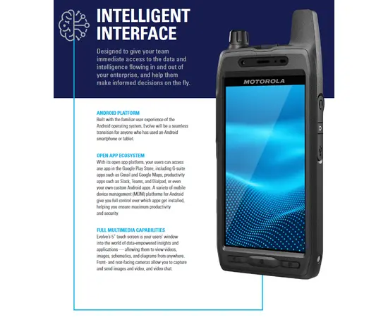 LEIE  6 stk Motorola Evolve m/Wave PTX (3 år), 5 image