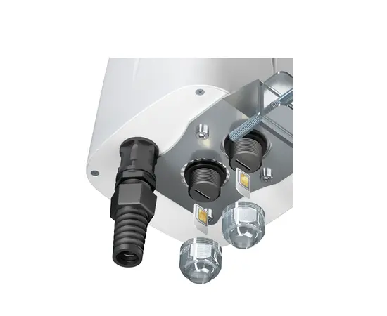 QuWireless Outdoor LTE and WiFi Router and Antenna Enclosure.