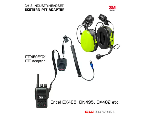Entel Marine UHF DX485M og DX482M (UHF, IP68, Alarm)