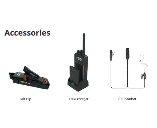 RUGGEAR RG760 4G Radio (IP68, POC, PTT)