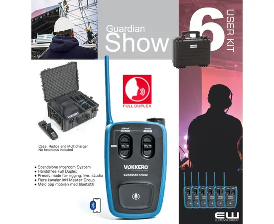 Vokkero Guardian Show Bluetooth -  6 User Kit