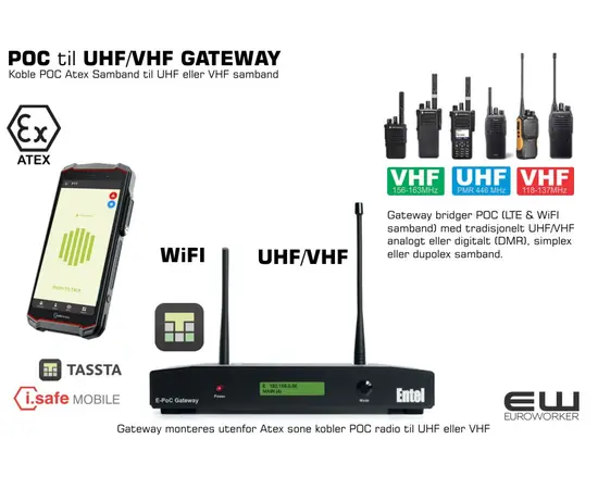 POC til UHF VHF Gateway
