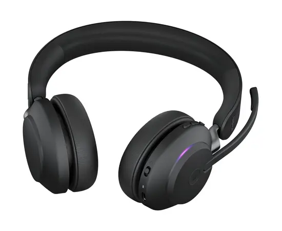 JABRA Evolve2 65 MS Stereo Noise Isolating with charging stand