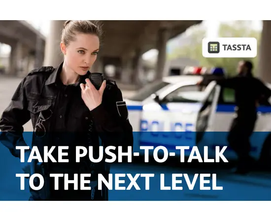 Tassta Private Server - POC Radio System (WiFi, 4G, WLAN)