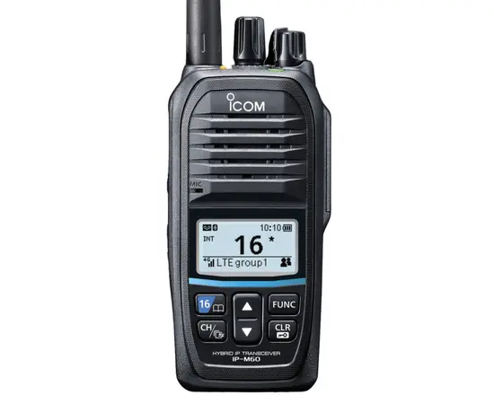 Icom IP-M60 Hybrid VHF-LTE Marineradio (IP67. Bluetooth)