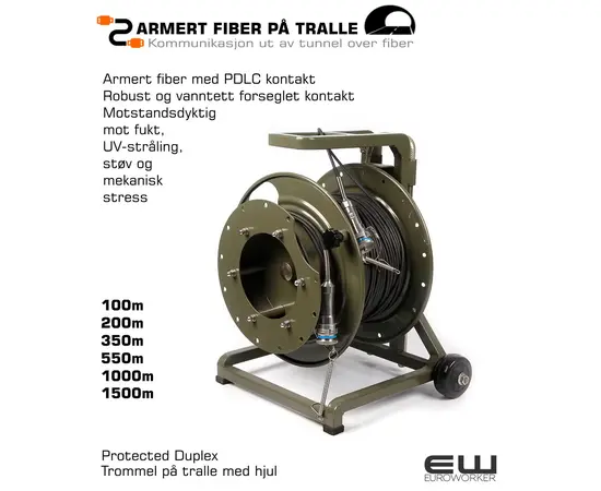 UHF IP Transit  - Komplett løsning for kommunikasjon ut av tunnel over fiber