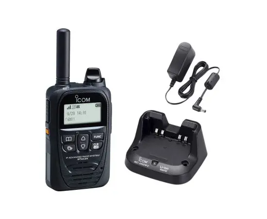 Icom IP510H bærbar hybridradio med montert SIM