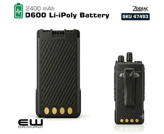 Zodiac D600 Li-iPoly Battery 2400mAh
